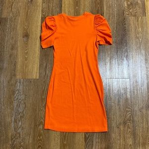 Orange dress